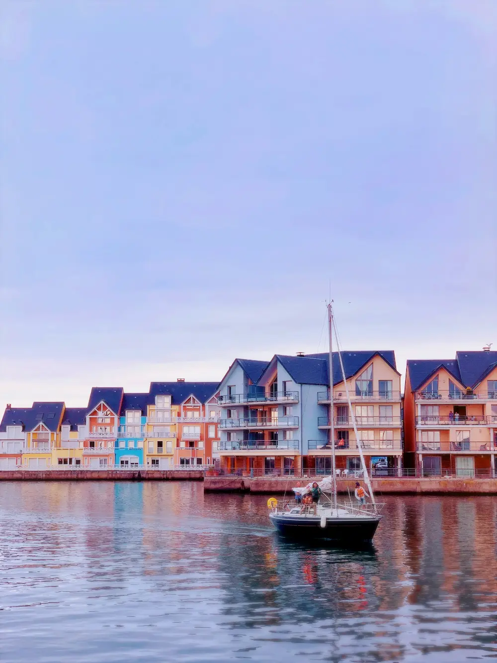 The harbour of Deauville