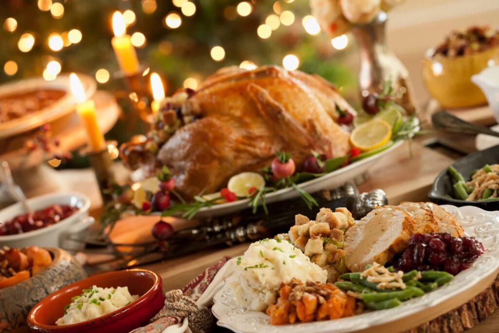 French Christmas Diner