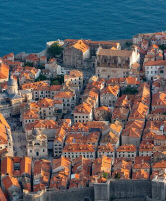Dubrovnik City and Sea View