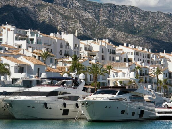 Yatch View from Andalusia, Spain