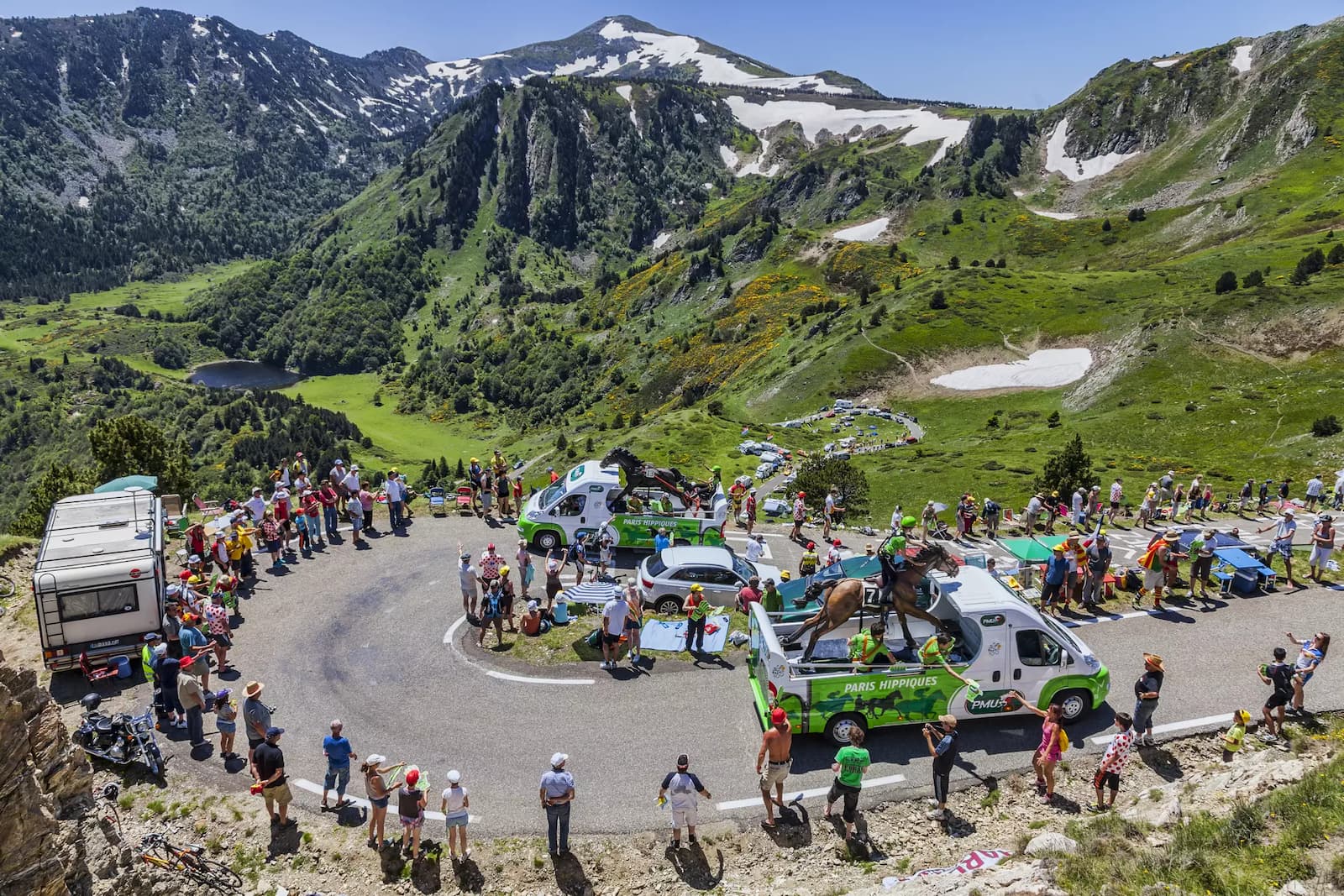 Picture during the Tour de France