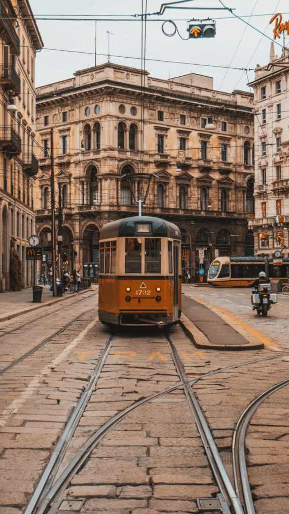 Panettone Season in Milan: Where Excellence Isn't Negotiable 1 Milan Tram