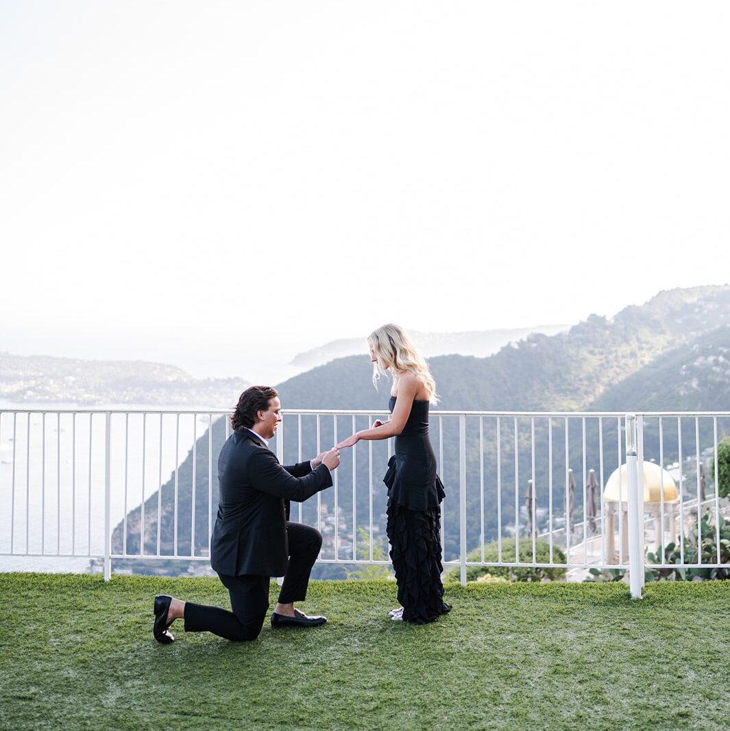 How We Planned a Surprise Proposal in Èze, French Riviera