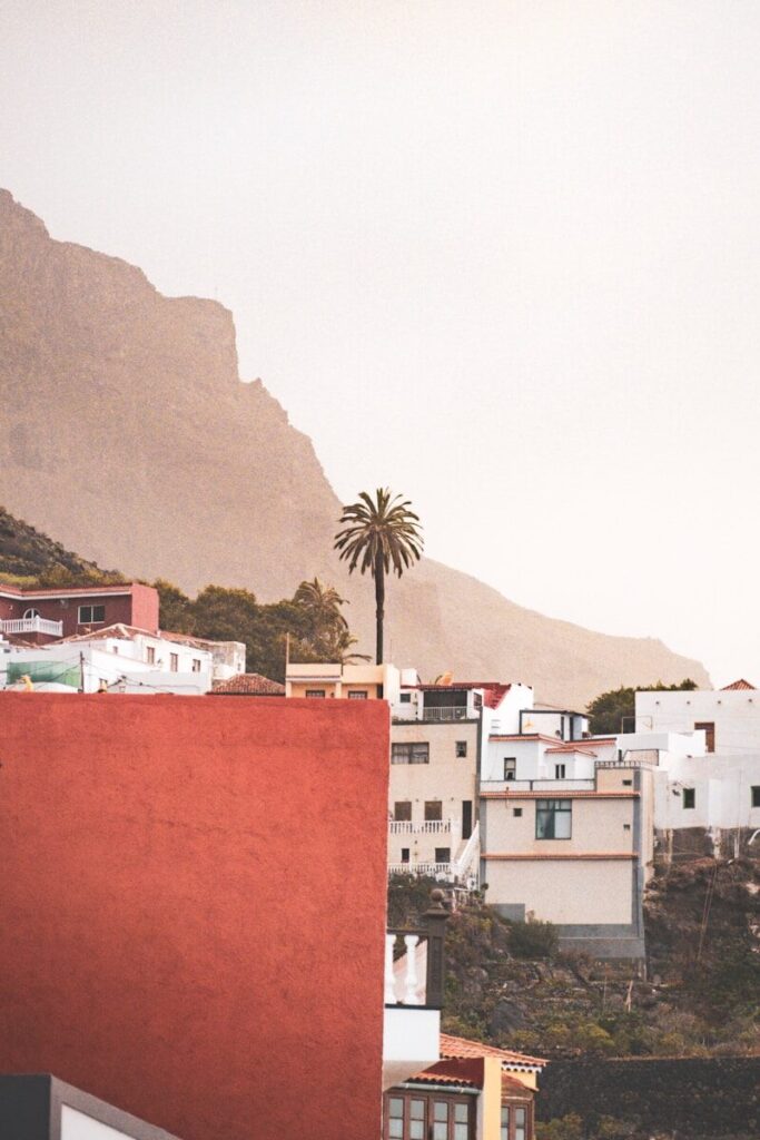 Tenerife to Ribera del Duero: A Private Wine Journey 1 A view of a city with mountains in the background